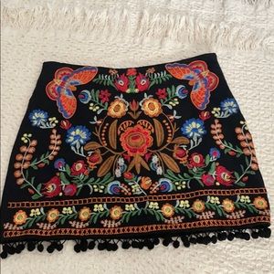 Embroidered Skirt